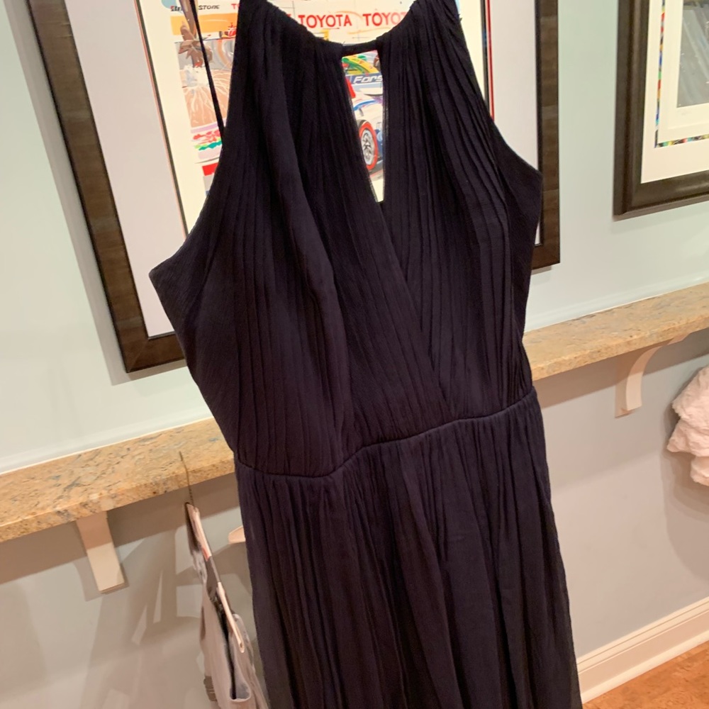 Navy blue dress